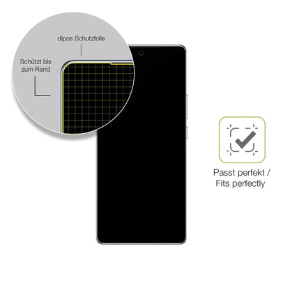 2x Full Cover Schutzfolie matt für Tecno Camon 30