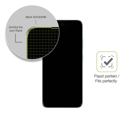 2x Full Cover Schutzfolie matt für Infinix Hot 50 Pro