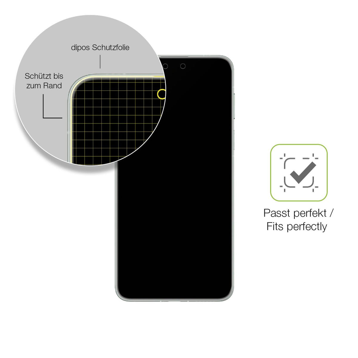 2x Full Cover Schutzfolie matt für Huawei Mate 70 Pro Plus