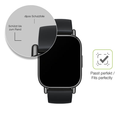 2x Full Cover Schutzfolie matt für Xiaomi Redmi Watch 5
