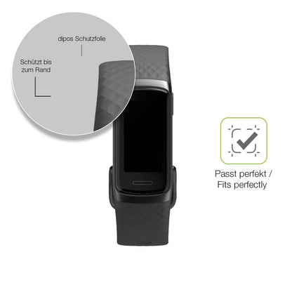 2x Full Cover Schutzfolie matt für Hama 3910 Smartwatch