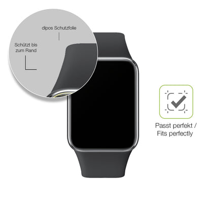 2x Full Cover Schutzfolie matt für Xiaomi Smart Band 9 Pro