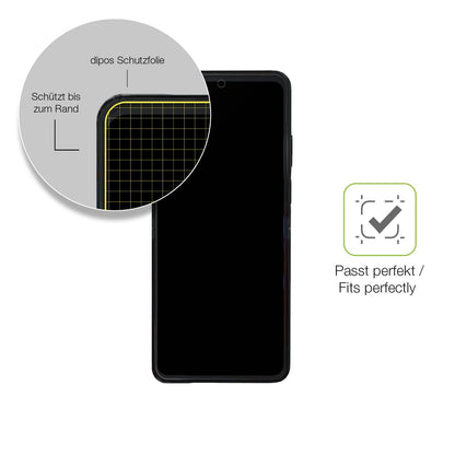 2x Full Cover Schutzfolie matt für ZTE Nubia Flip 2