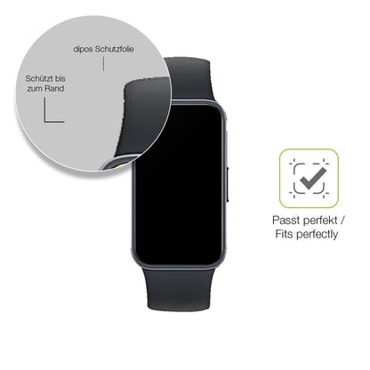 2x Full Cover Schutzfolie matt für Huawei Band 10