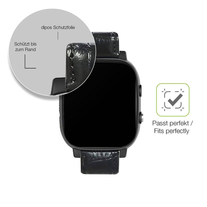 2x Full Cover Schutzfolie matt für Weyot Notruf Smartwatch