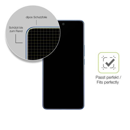 2x Full Cover Schutzfolie matt für Vivo V50