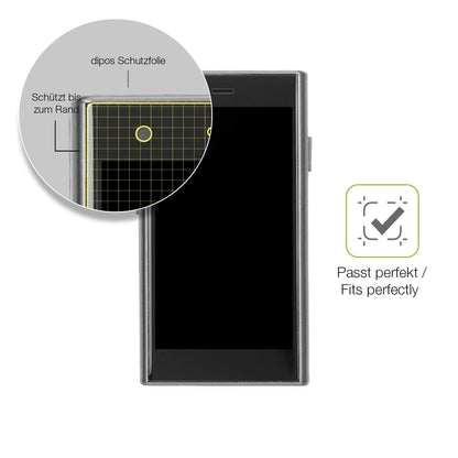 2x Full Cover Schutzfolie matt für ATEVENSE S23 3G Mini-Smartphone