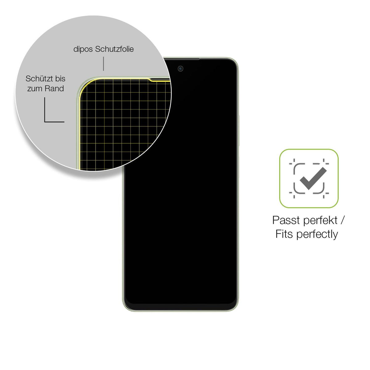 2x Full Cover Schutzfolie matt für Oppo A5 Pro CPH2711