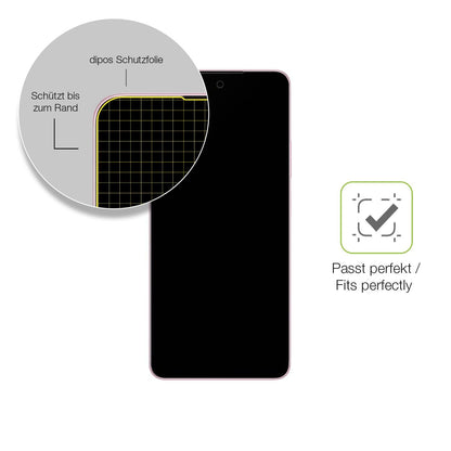 2x Full Cover Schutzfolie matt für Oppo A5 Energy
