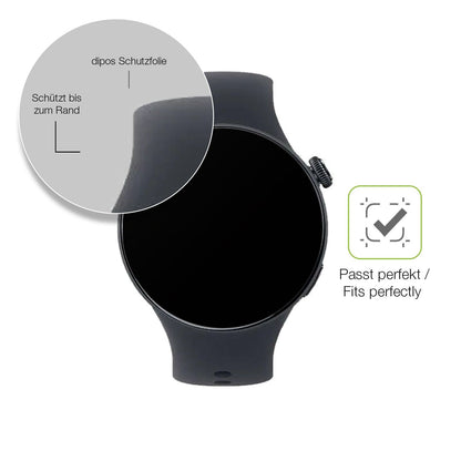 2x Full Cover Schutzfolie matt für Vivo Watch 5