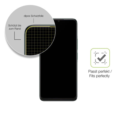 2x Full Cover Schutzfolie matt für Alcatel 3 2025