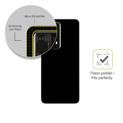 2x Full Cover Schutzfolie matt für Huawei P40 Pro Plus Back