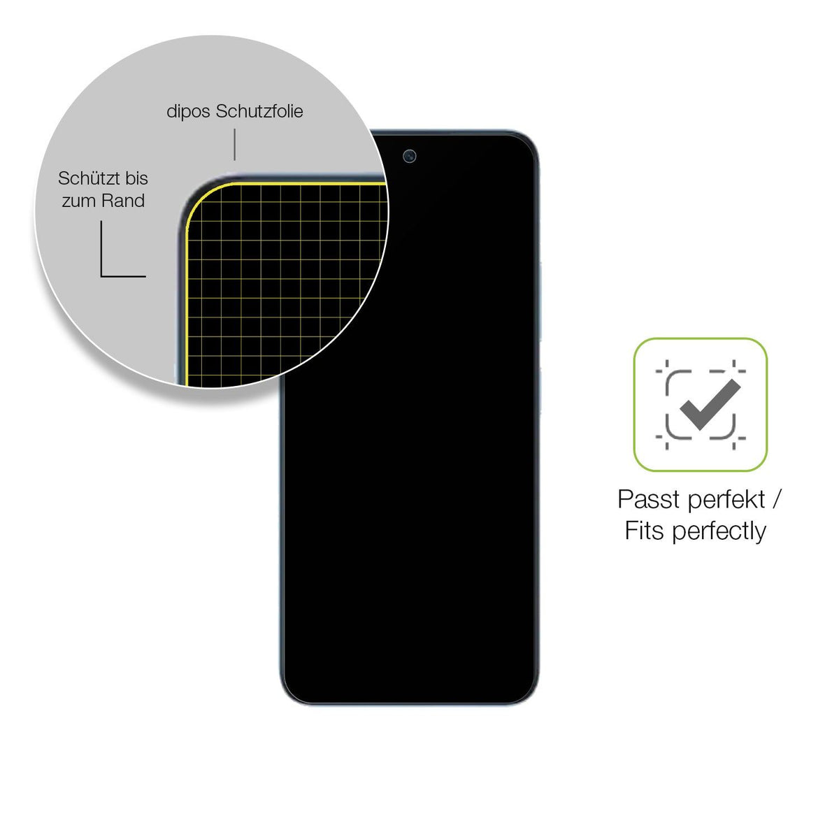 2x Full Cover Schutzfolie matt für Redmi 15C