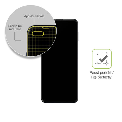2x Full Cover Schutzfolie matt für Motorola Moto G100 Pro