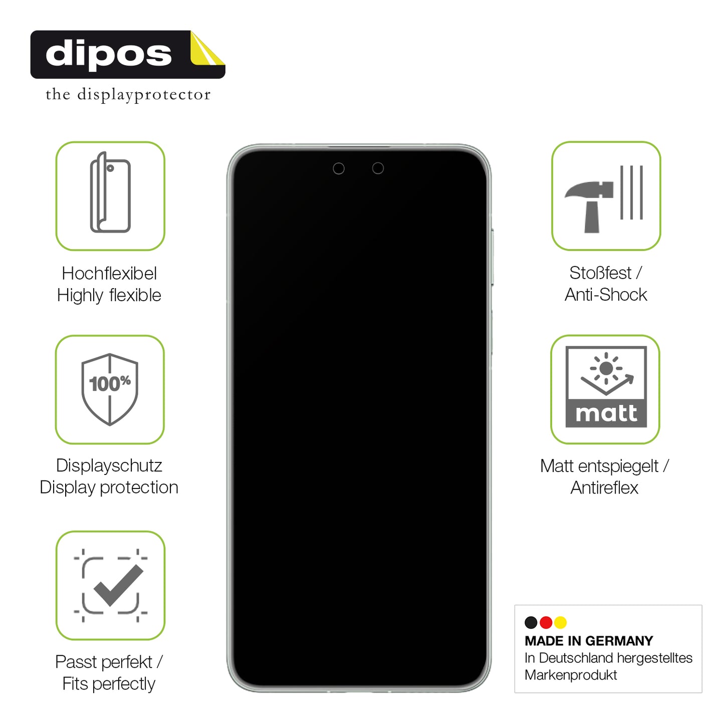 2x Full Cover Schutzfolie matt für Huawei Mate 70 Pro Plus