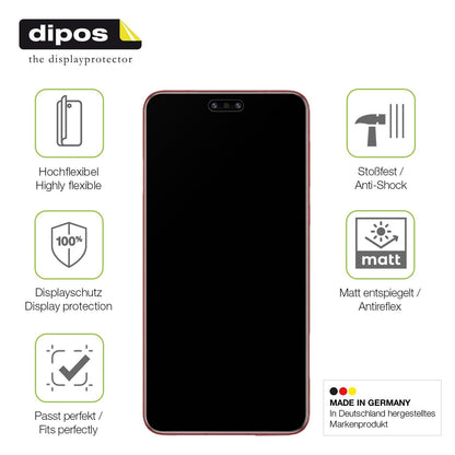 2x Full Cover Schutzfolie matt für Huawei Mate 60 RS Ultimate