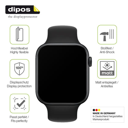 2x Full Cover Schutzfolie matt für Honor Watch 5