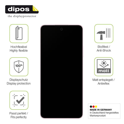 2x Full Cover Schutzfolie matt für Oppo A5 Energy