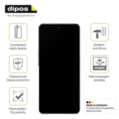 2x Full Cover Schutzfolie matt für Oppo K13x 5G