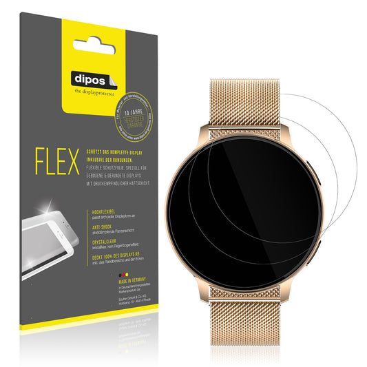 2x 3D Full Cover Schutzfolie für Sloksfil 1.39 Zoll Smartwatch