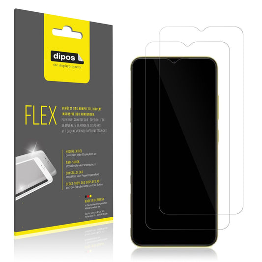 2x 3D Full Cover Schutzfolie für Xiaomi POCO M4 5G
