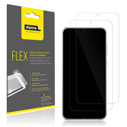 2x 3D Full Cover Schutzfolie für Samsung Galaxy S23 Plus