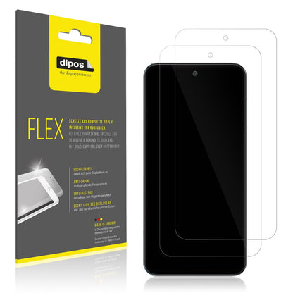 2x 3D Full Cover Schutzfolie für Samsung Galaxy M35 5G