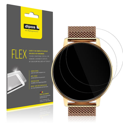 2x 3D Full Cover Schutzfolie für Luxtrine S73 1.19 Zoll