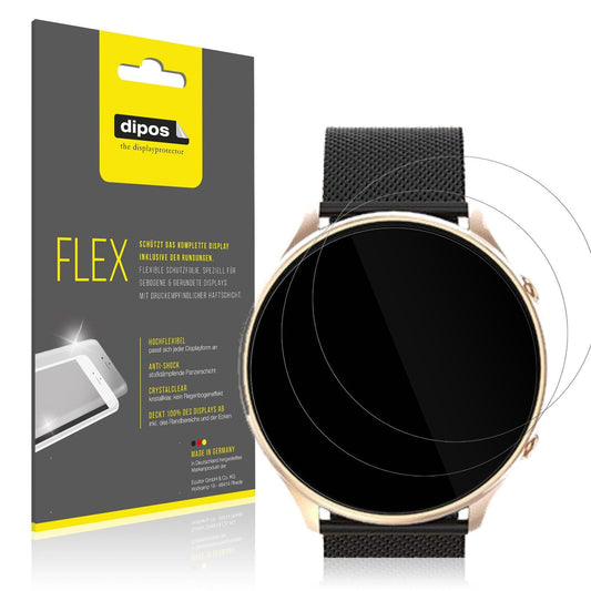 2x 3D Full Cover Schutzfolie für AIMIUVEI G52 Smartwatch