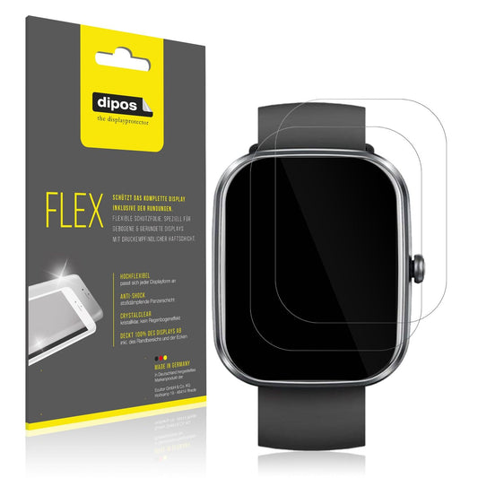 2x 3D Full Cover Schutzfolie für Bekomiya Smartwatch 1.91 Zoll