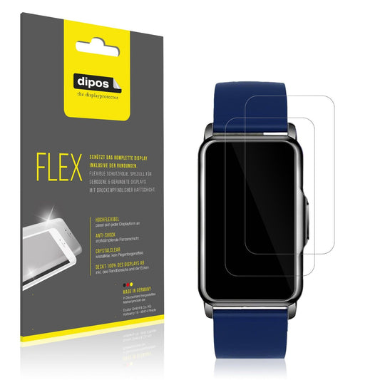 2x 3D Full Cover Schutzfolie für Moikmlih 1.47 Zoll Smartwatch