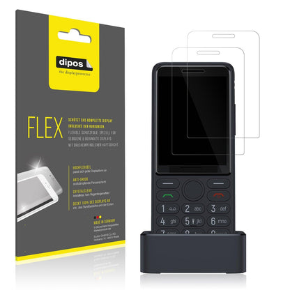 2x 3D Full Cover Schutzfolie für TCL OneTouch 4022S