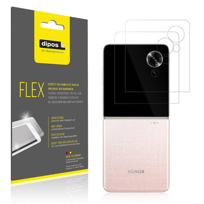 2x 3D Full Cover Schutzfolie für Honor Magic V Flip2 Aussenseite