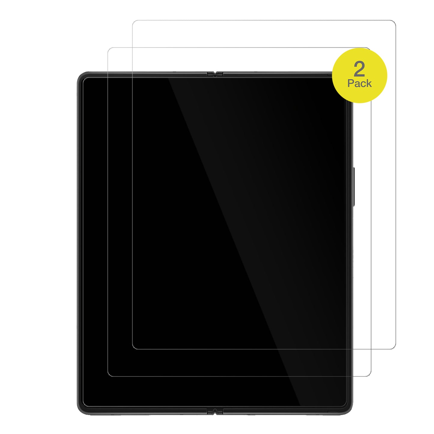 SamsungGalaxy Fold 4 mit aufgebrachter dipos Displayschutzfolie, glasklare Darstellung ohne Einschränkungen