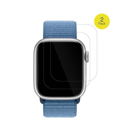 2x 3D Full Cover Schutzfolie für Apple Watch Series 9 41mm
