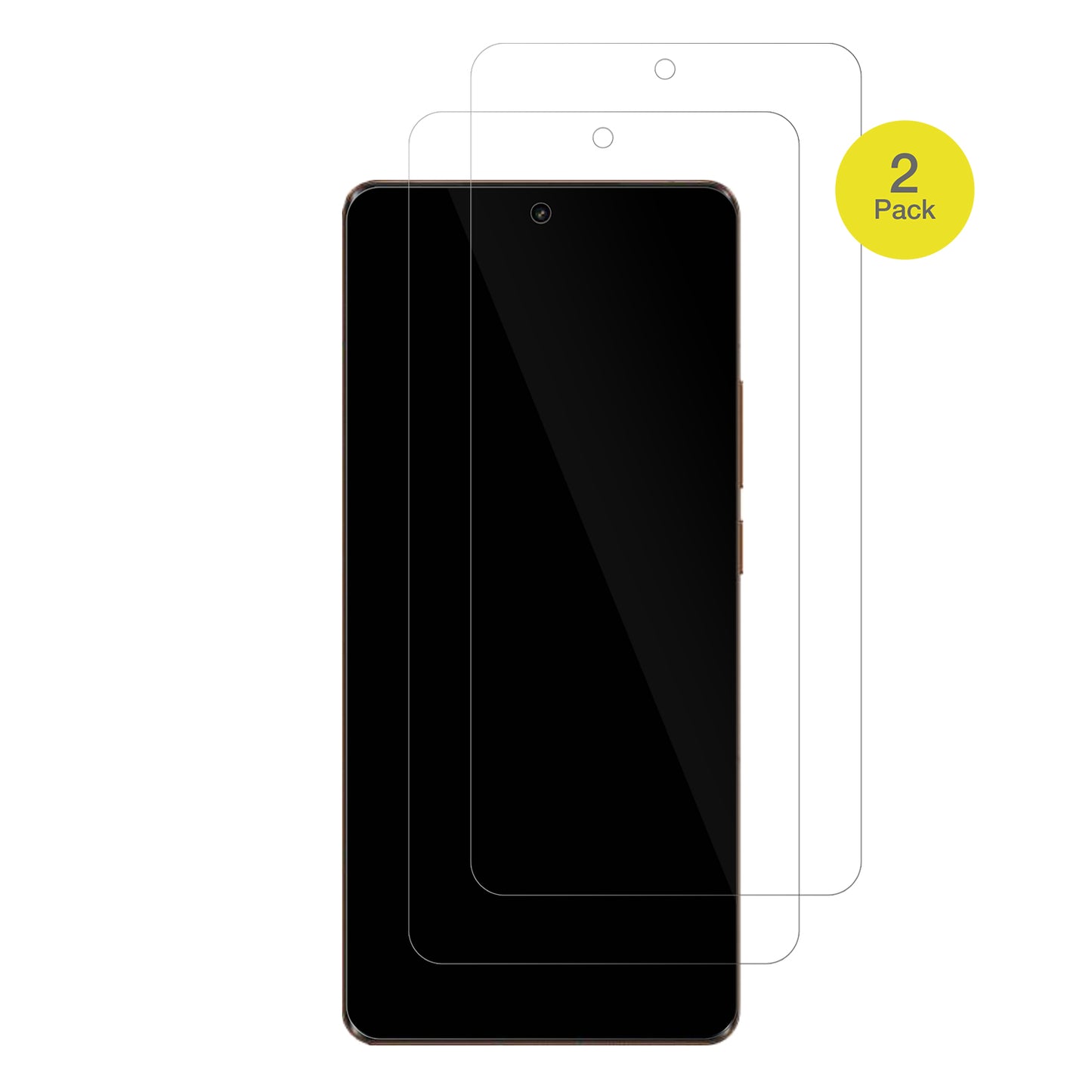 2x 3D Full Cover Schutzfolie für Realme GT5 Pro