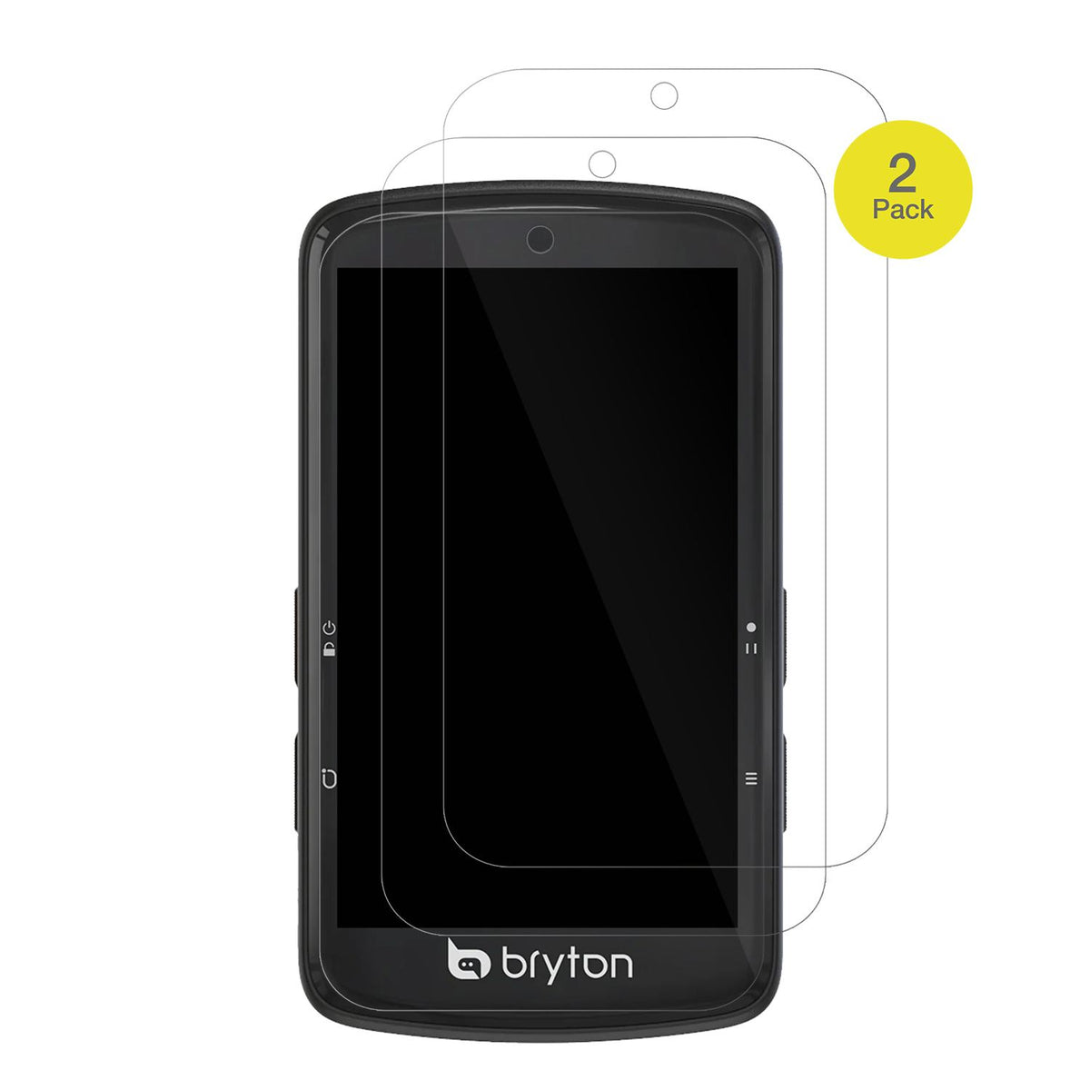 2x 3D Full Cover Schutzfolie für Bryton Rider S810