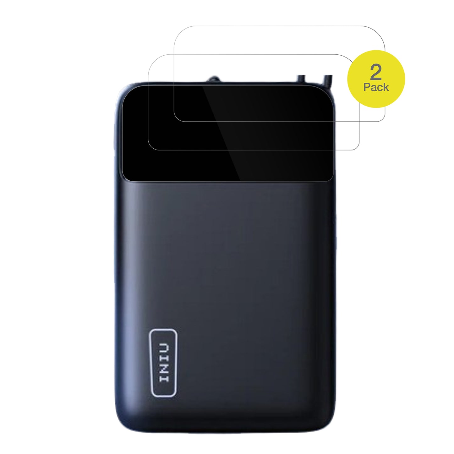2x 3D Full Cover Schutzfolie für INIU Carry P51-E2
