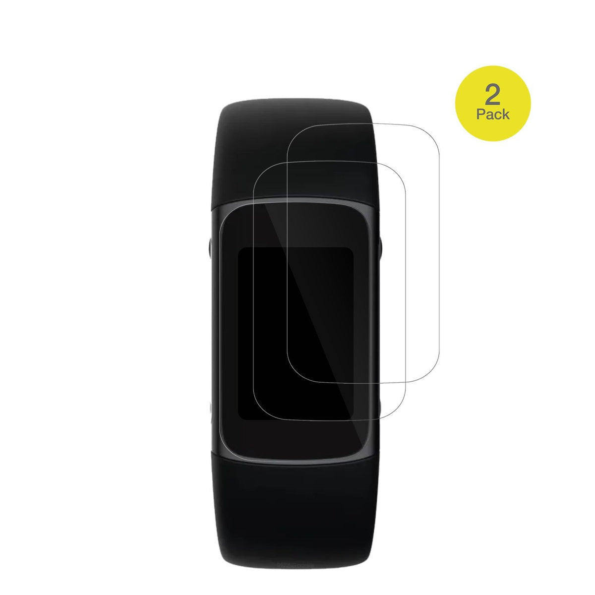 2x 3D Full Cover Schutzfolie für Fitbit Charge 6