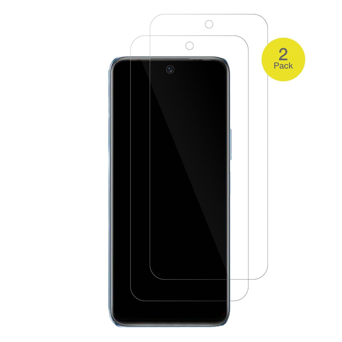 2x 3D Full Cover Schutzfolie für Infinix Hot 20S