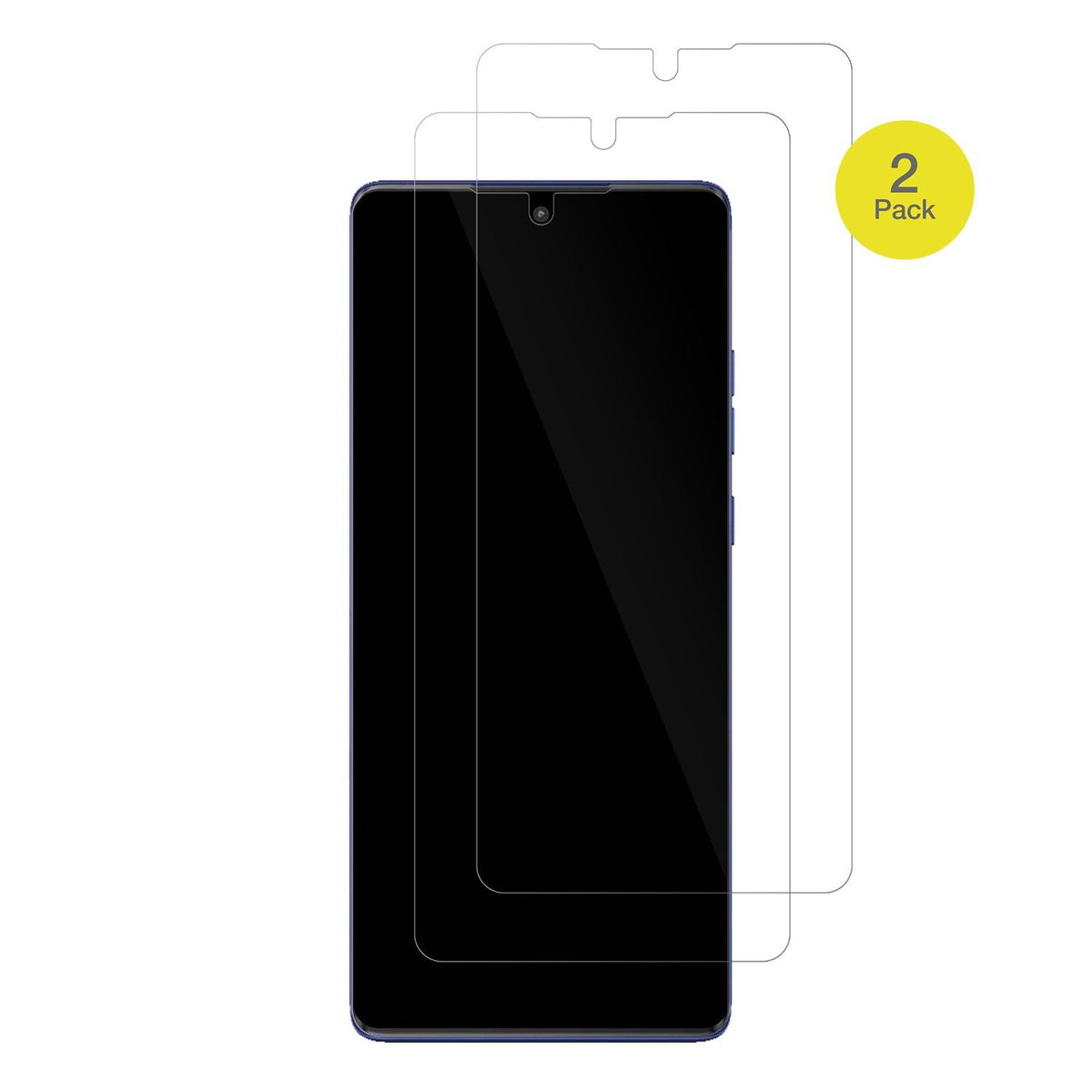 2x 3D Full Cover Schutzfolie für Motorola Moto G85