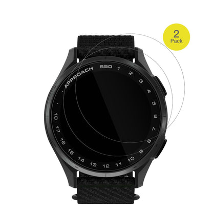 2x 3D Full Cover Schutzfolie für Garmin Approach S50