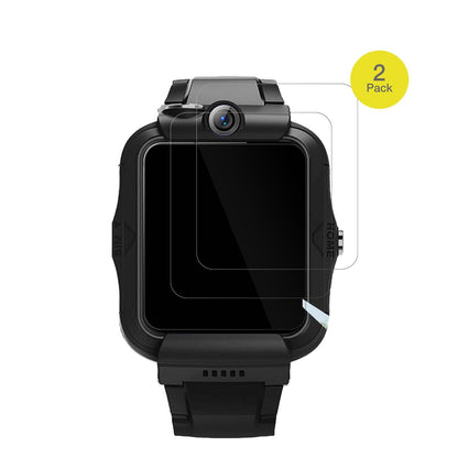 2x 3D Full Cover Schutzfolie für DDIOYIUR Kinder Smartwatch