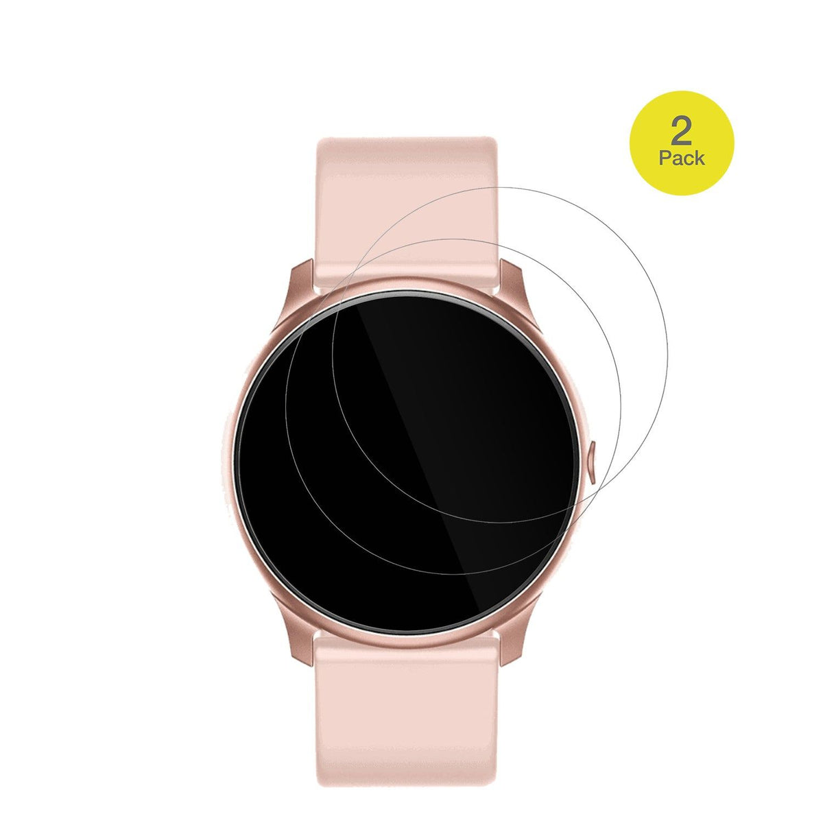 2x 3D Full Cover Schutzfolie für Maxcom Fit FW32 Neon Smartwatch
