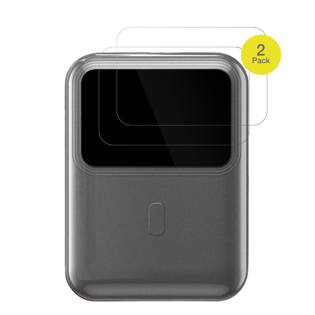 2x 3D Full Cover Schutzfolie für hganus PowerBank H5