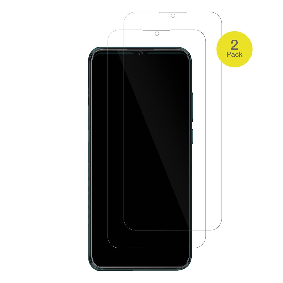 2x 3D Full Cover Schutzfolie für Mobicel P12