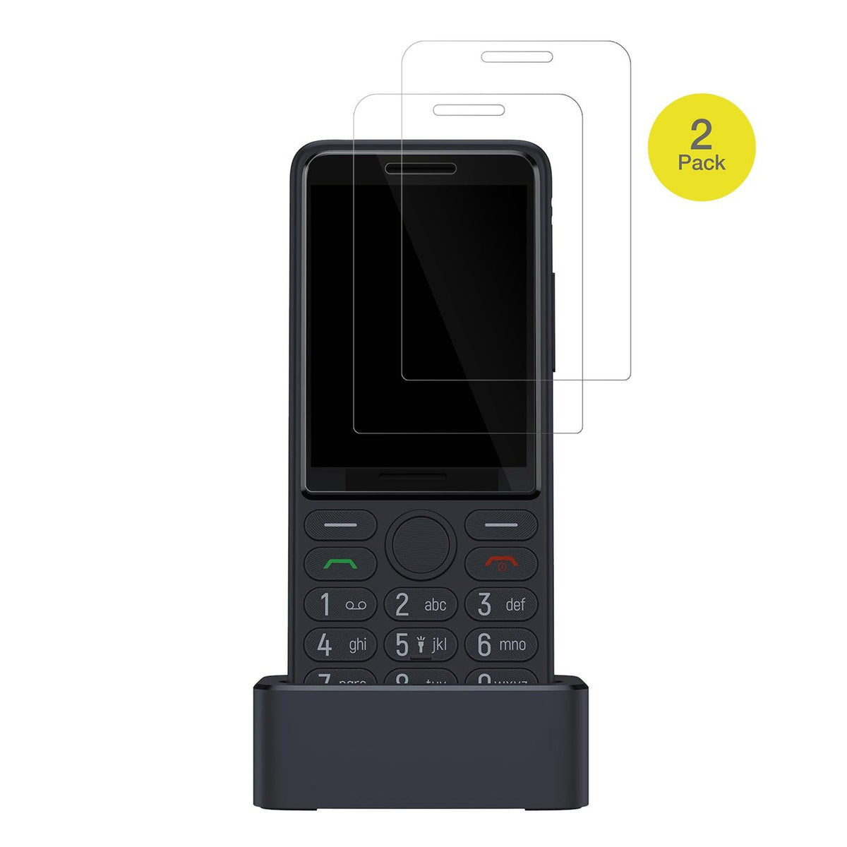 2x 3D Full Cover Schutzfolie für TCL OneTouch 4022S