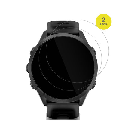 2x 3D Full Cover Schutzfolie für Garmin Forerunner 570 42mm