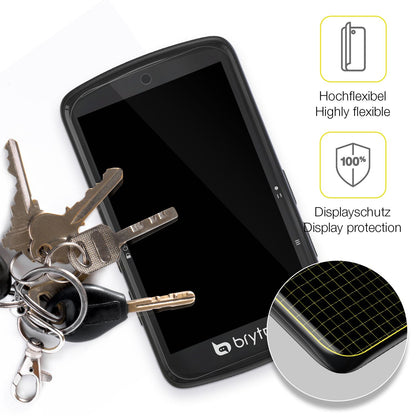 2x 3D Full Cover Schutzfolie für Bryton Rider S810