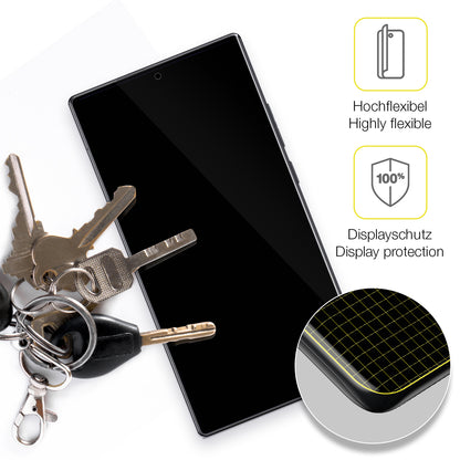 2x 3D Full Cover Schutzfolie für Nubia Z80 Ultra